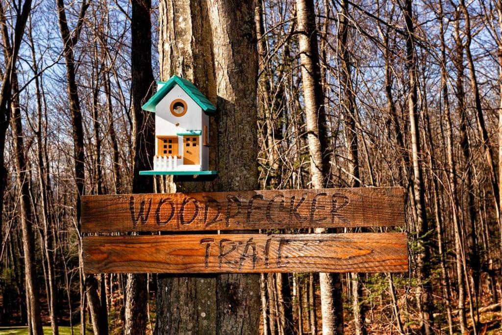 Chalet Woodpecker Lodge - Chaleureux Avec Foyer. Orford Buitenkant foto