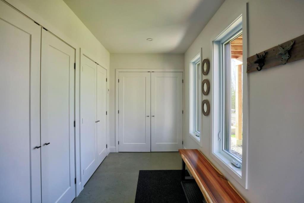 Chalet Woodpecker Lodge - Chaleureux Avec Foyer. Orford Buitenkant foto